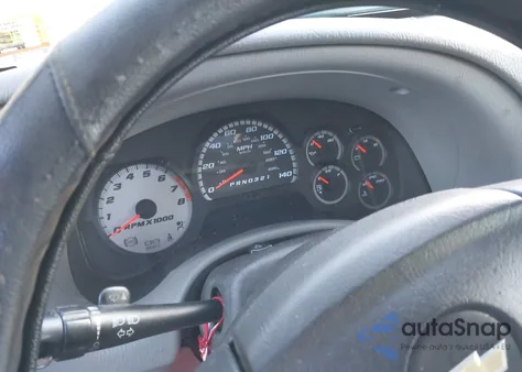 2005 Chevrolet Trailblazer Ls z USA, uszkodzony, nr VIN 1GNDT13S952243112